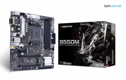 Biostar B550MX/E Pro mATX Gaming AMD Motherboard 1