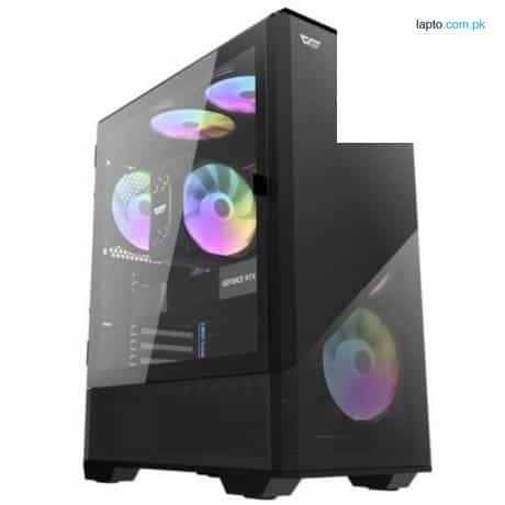 Aigo DarkFlash DLC31 TG Chassis Mini Tower Black 1