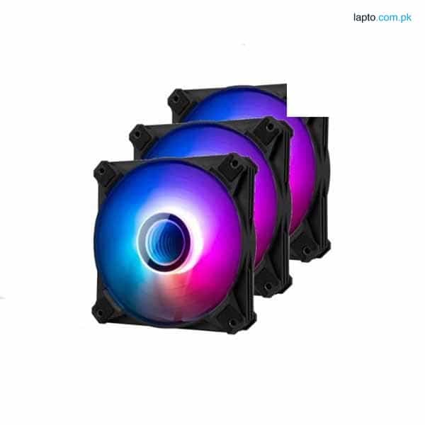 AIGO DarkFlash Infinity 8 Triple ARGB PWM Fan Pack 3 in 1 1