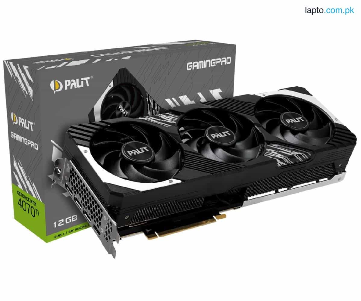 Palit RTX 4070TI GDDR6X 12GB 192bit Gaming Pro Graphic Card 1