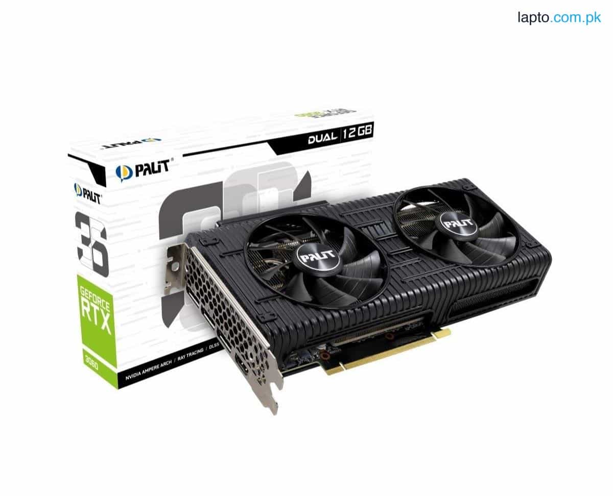 Palit RTX3060 Dual GDDR6 12GB 192bit GPU (OC) Graphic Card 1