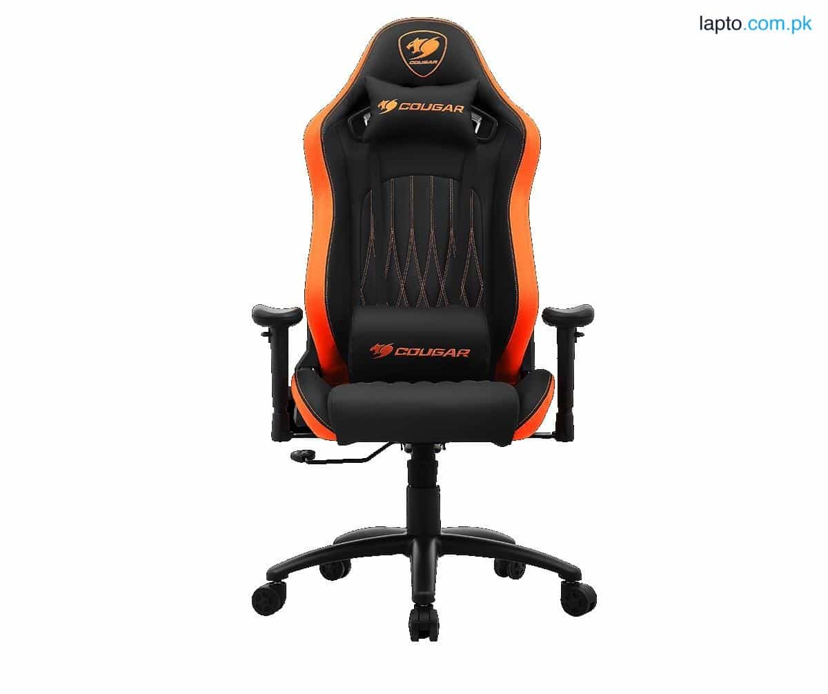 Cougar Explore S Gaming Chair - Black - Orange/Black 1