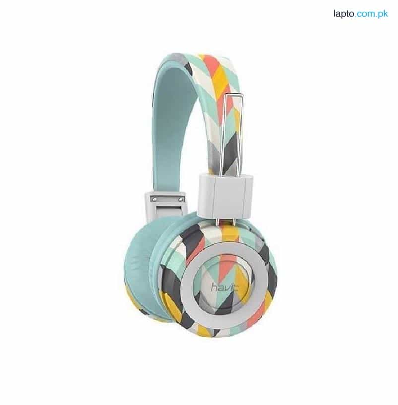 Havit H2238d Wired Headphones Popblue / PopBlue+Grey 1