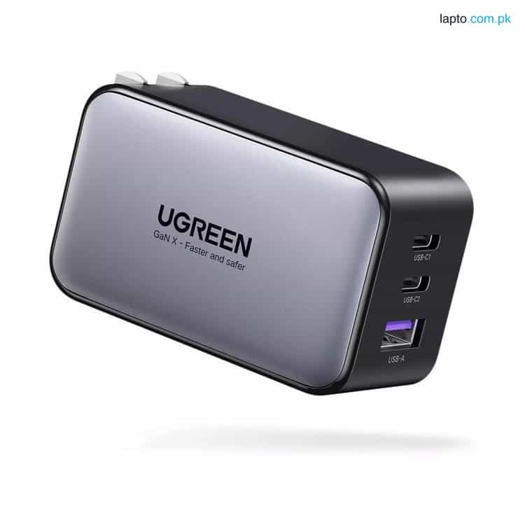 UGreen (10334) Nexode 65W USB-C 3-Ports Fast Charger 3-Ports PD Gan 1