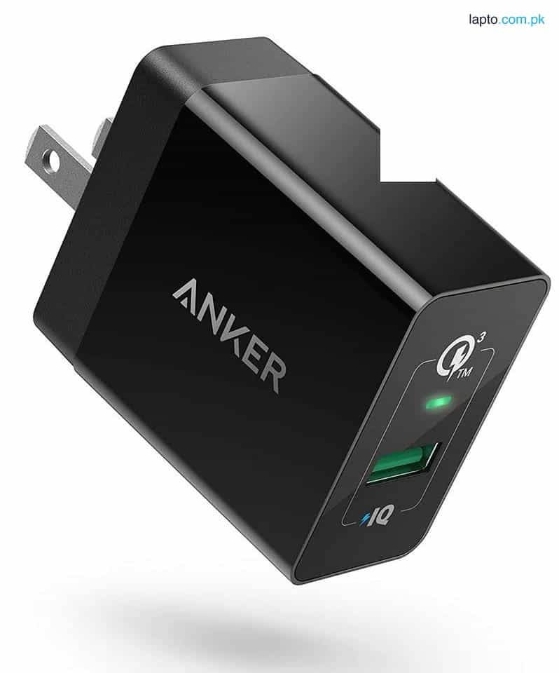 Anker PowerPort 1 Quick Charge 3.0 With USB-C Cable B2013112 - Black 1