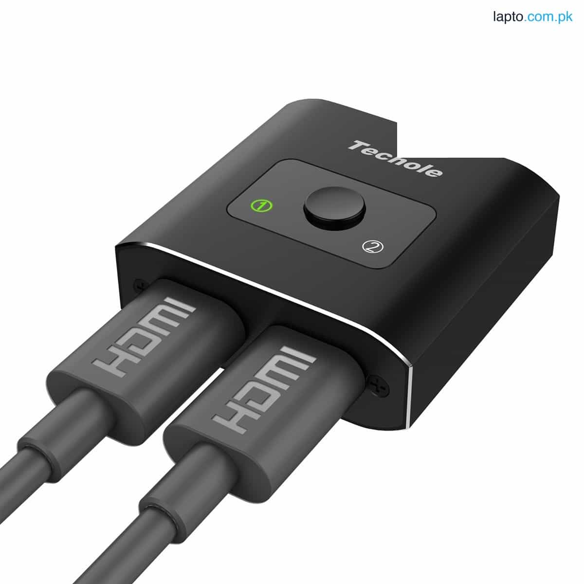 Techole Aluminum HDMI Switch Bi-direction 1 In 2 Out or 2 Input to 1 Output HDMI Splitter 1