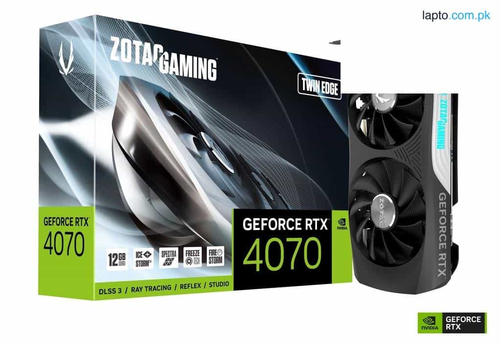ZOTAC GAMING GeForce RTX 4070 Twin Edge 12GB GDDR6X Graphics Card ZT-D40700E-10M 1