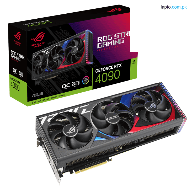 ASUS ROG Strix GeForce RTX® 4090 OC Edition Gaming Graphics Card (PCIe 4.0, 24GB GDDR6X) OPEN BOX 1