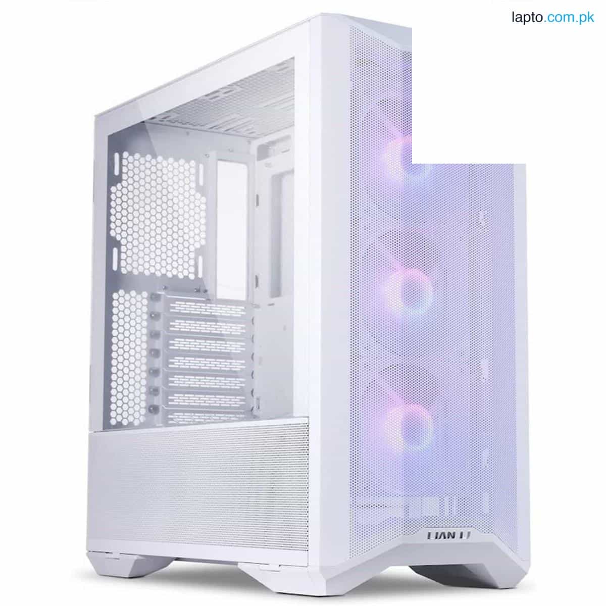 Lian Li Lancool II Mesh RGB + USB Type-C Mid-Tower ATX Case - Snow White 1
