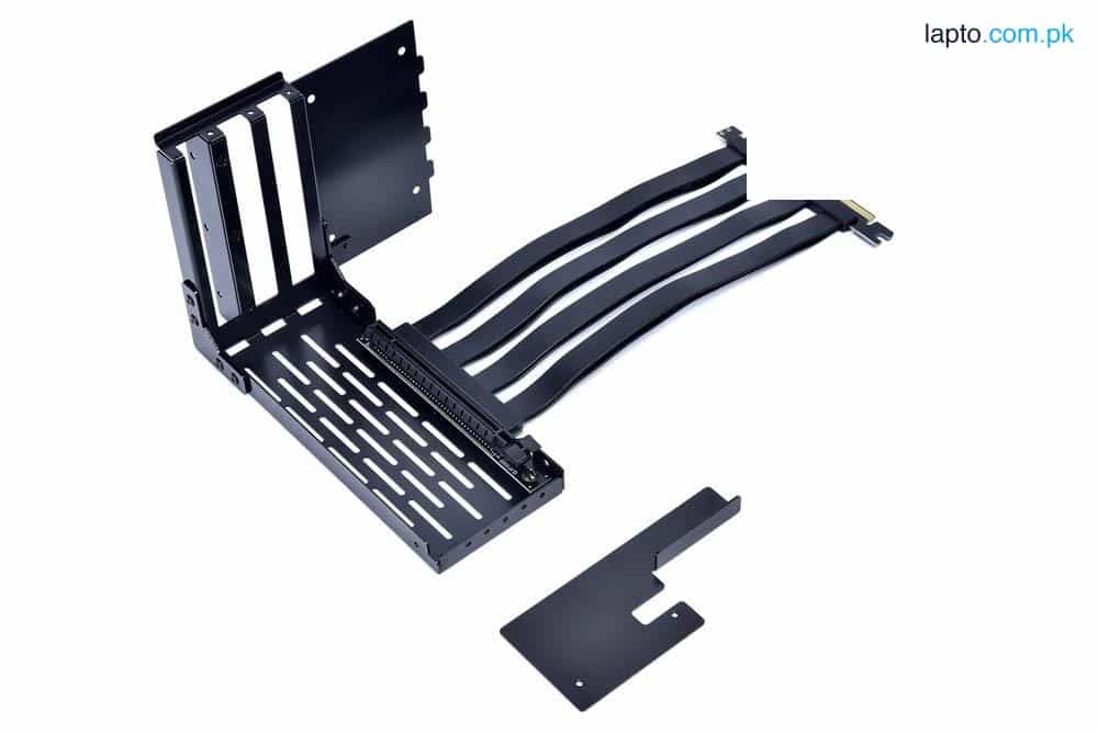 LIAN LI LANCOOL II-1X Premium PCI-E x16 3.0 Black Extender Riser Cable 200mm and Cover Bracket for LANCOOL II/LANCOOL 2/LANCOOL Two - LANII-1X 1