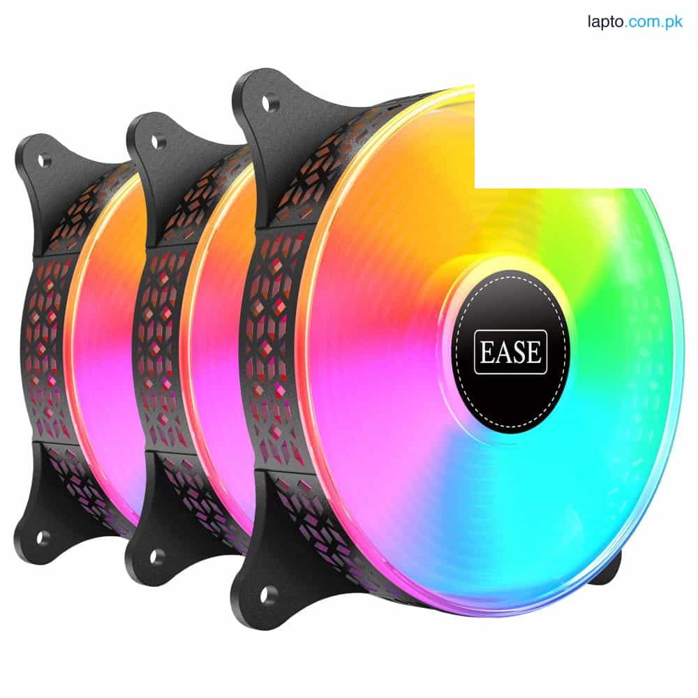 Lian Li UNI FAN SL120 V2 RGB Revolutionized Daisy-Chain ARGB Case Fan 120mm Single Pack Black / White 3