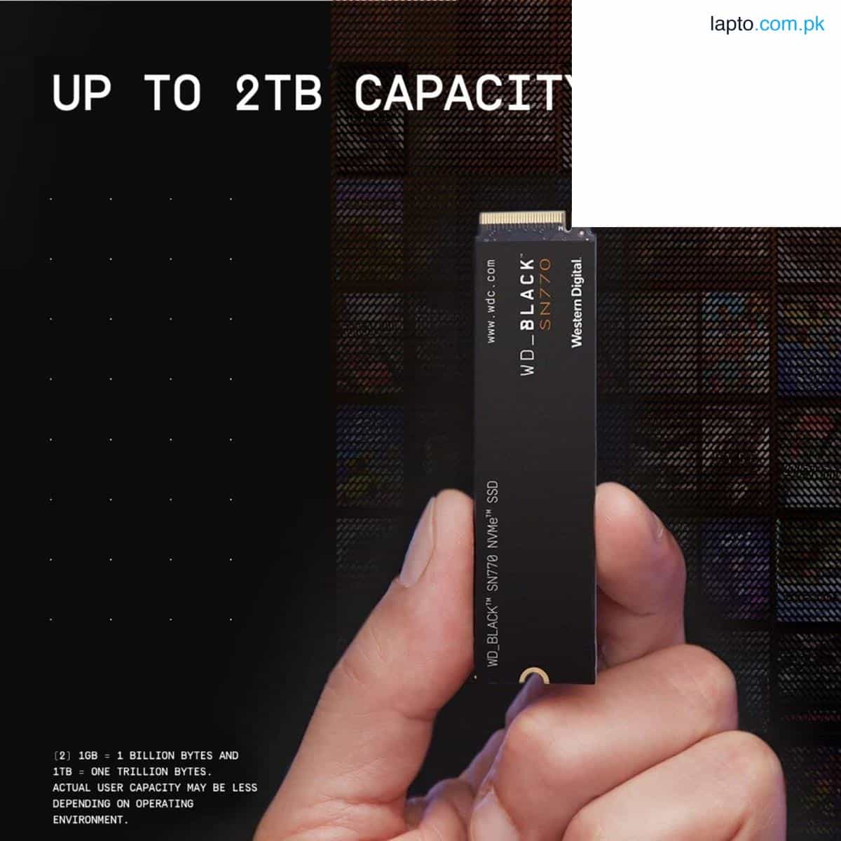 WD_BLACK 1TB SN770 NVMe Internal Gaming SSD Solid State Drive - Gen4 PCIe, M.2 2280, Up to 5,150 MB/s - WDS100T3X0E 1