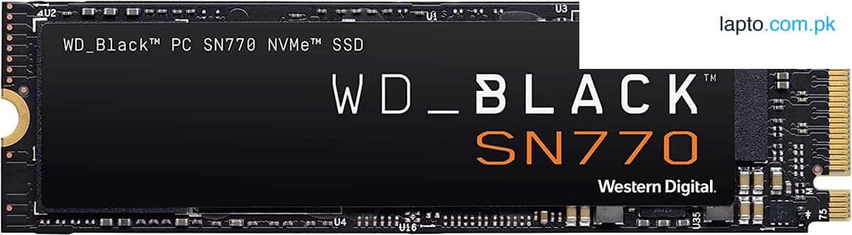 WD BLACK 2TB SN770 NVMe Internal Gaming SSD Solid State Drive - Gen4 PCIe, M.2 2280, Up to 5,150 MB/s - WDS200T3X0E 1
