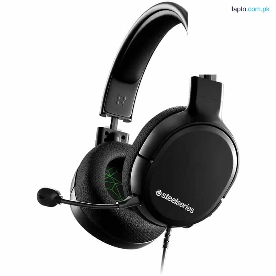 SteelSeries Arctis Nova 1P Ultra lightweight Wired Gaming Headset  - 61611  Black - White 5