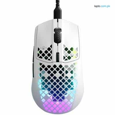 Aerox 3 (2022) Snow TrueMove Core Sensor, Ultra-Light Weight Gaming Mouse - 62603 1