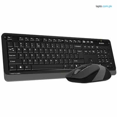 A4Tech FG1010S Fstyler 2.4G Power-Saving Wireless Desktop Set - Grey 1