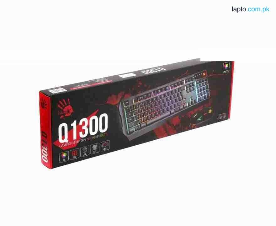 Bloody Q1300 Illuminate Gaming Keyboard and Mouse 1