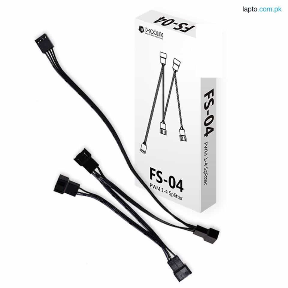 ID-Cooling FS-04 PWM 1 in 4 out Splitter Cable 1