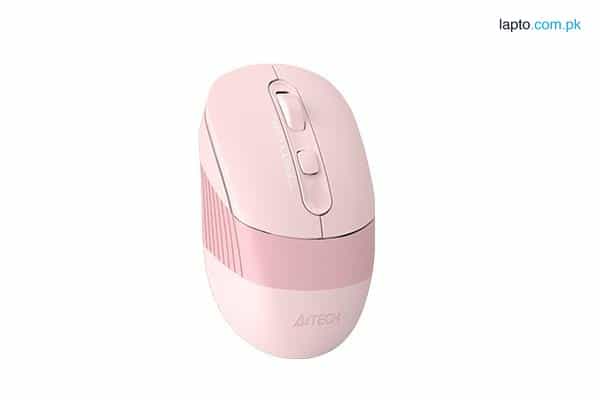 A4tech Fstyler FB10C Dual Mode Wireless Rechargable Mouse (PINK) 1