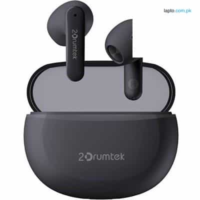 A4Tech  B25  Bluetooth 5.2 Wireless Earphone - ASH GREY - WHITE 1