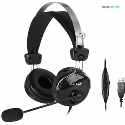 A4Tech HU-7P Crystal Clear Chat Stereo Wired Headphones 1