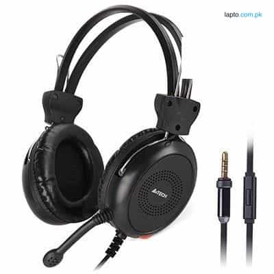 A4Tech HS-30i Superior Sound Quality Stereo Headphone - Black 1