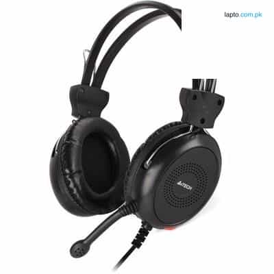 A4Tech HS-11 Single Ear Wearing Mono Headphone - Black 5