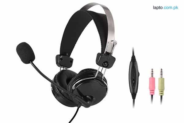 A4Tech HS-7P COMFORT FIT Stereo Headphone - Black 1