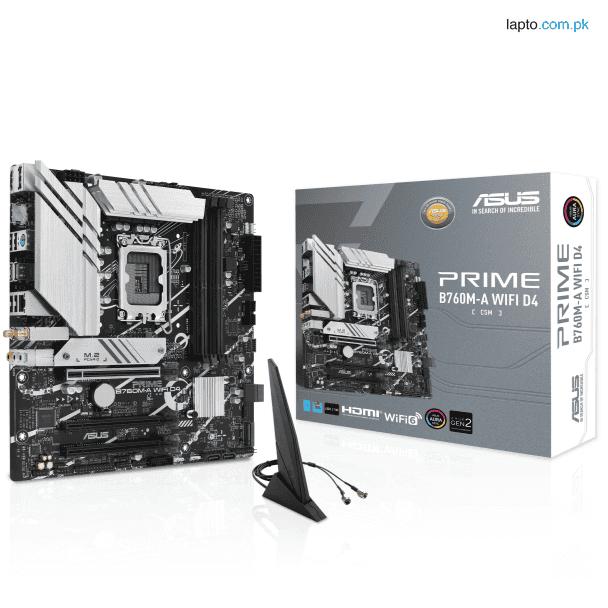 ASUS PRIME B760M-A Wifi D4-CSM Intel Socket LGA-1700 Motherboard 1