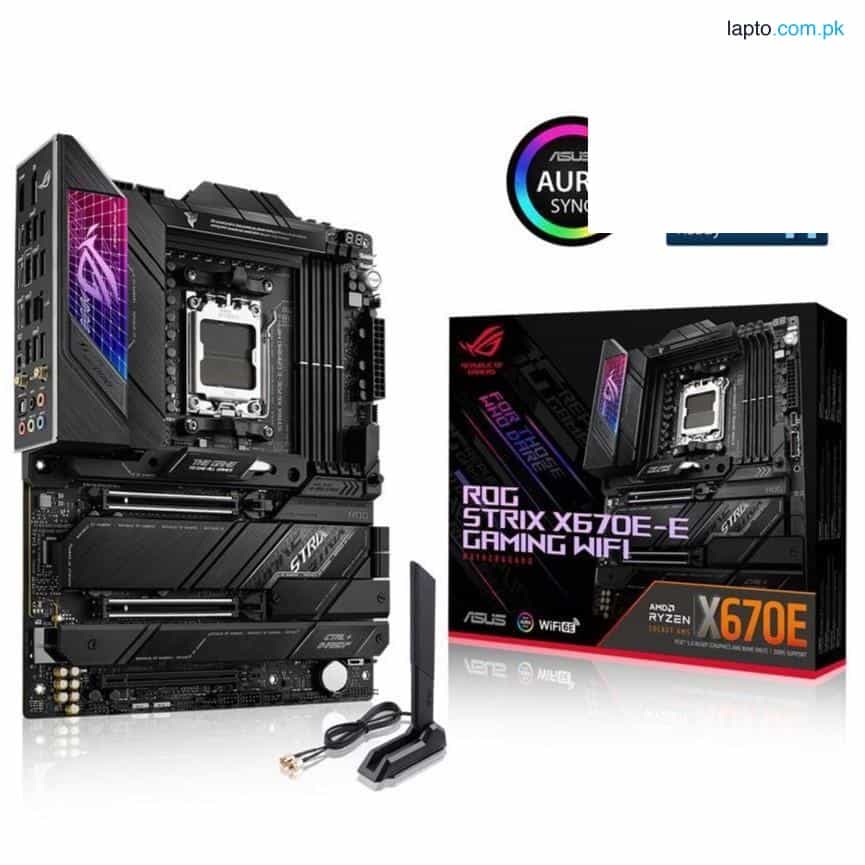 ASUS  ROG Strix X670E-E Gaming WiFi DDR5 AMD AM5 ATX Socket Motherboard 1