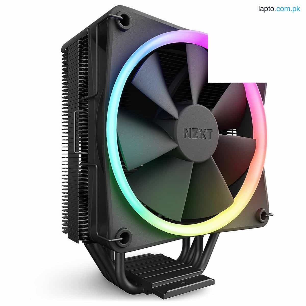 NZXT T120 Customizable RGB CPU Air Cooler | Black - White 1