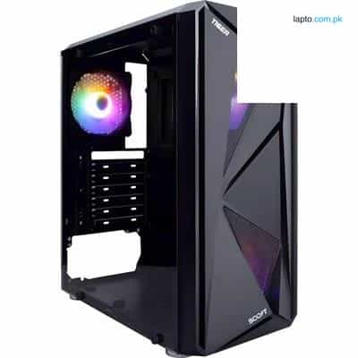 Boost Tiger PC Gaming Case with Pre Installed 3 RGB Fans 1