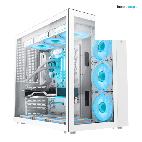 GameMax Infinity | Supports up to 10x Fans, Mid-Tower ATX Case - (White) 1
