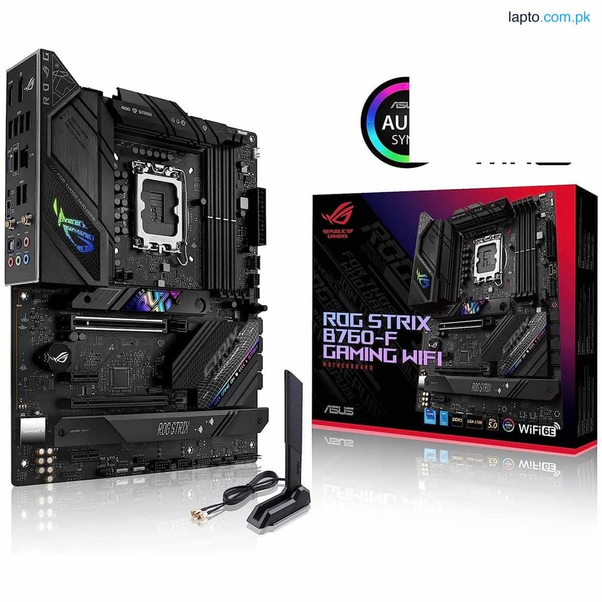 Asus Rog Strix B760-F Gaming Wifi DDR5 Intel 12/13th Gen ATX Motherboard - WIFI 6E 1
