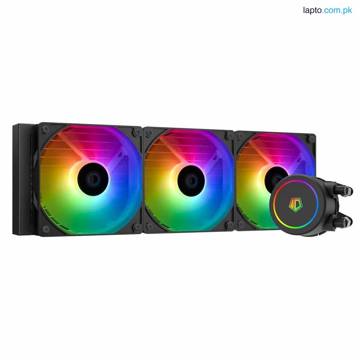 ID-Cooling FX360 ARGB AIO 360mm Liquid CPU Cooler – Black 1