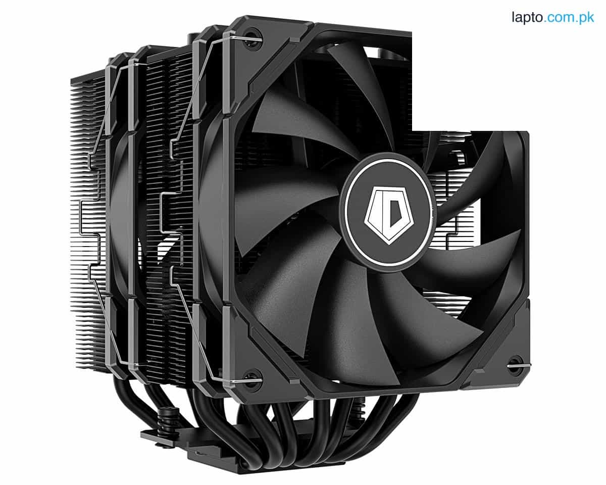 ID-COOLING SE-207-XT-BLACK Advanced CPU Cooler – 7 Heatpipes Dual Tower 1