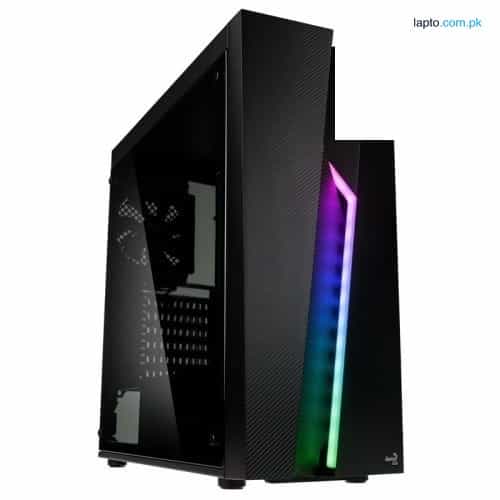 Aerocool Trinity Mini White Micro ATX Mini Tower Case (3X FRGB Fans Included) 4