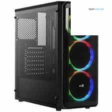 Aerocool Trinity Mini White Micro ATX Mini Tower Case (3X FRGB Fans Included) 5