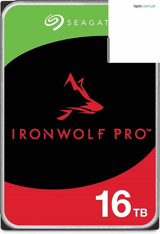 Seagate IronWolf Pro, 16 TB, Enterprise NAS Internal HDD –CMR 3.5 Inch, SATA 6 Gb/s, 7,200 RPM NAS 1