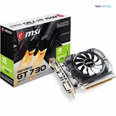 MSI GeForce GT 730 4GB Graphics Card - N730-4GD3V2, DDR3, 128-Bits 1