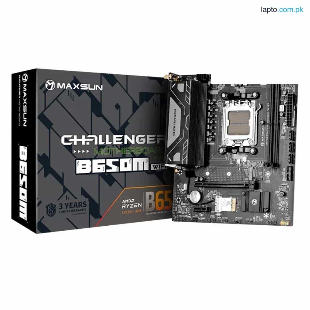 Maxsun Challenger B650M WiFi AMD AM5 Motherboard | DDR5, microATX, and High-Performance Connectivity 1