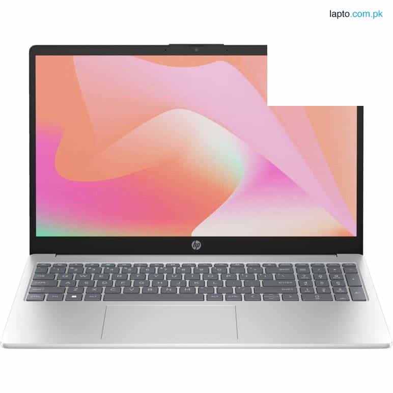 HP Laptop 15-FD0336NIA | Intel Core i3-1315U, 15.6” FHD, 4GB RAM, 256GB SSD, Backlit Keyboard - Natural Silver 1