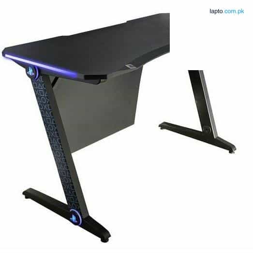 X-Rocker Borealis Official PlayStation Gaming Desk with LED's 1