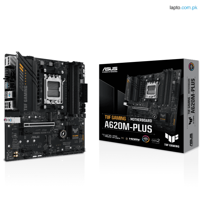Asus TUF Gaming A620M-Plus DDR5 AMD AM5 microATX Motherboard 1