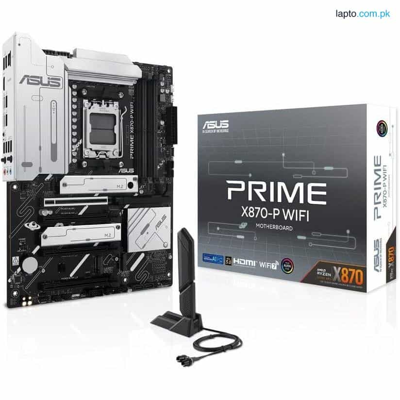 Asus PRIME X870-P WIFI-CSM, AMD AM5 Socket, DDR5, ATX Motherboard 1