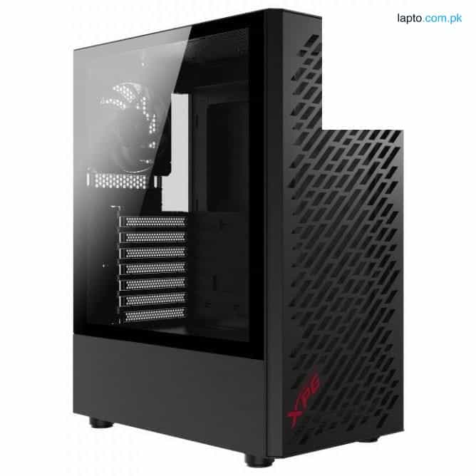XPG VALOR AIR Compact Mid-Tower Chassis | Black - VALORAIRMT-BKCWW 1