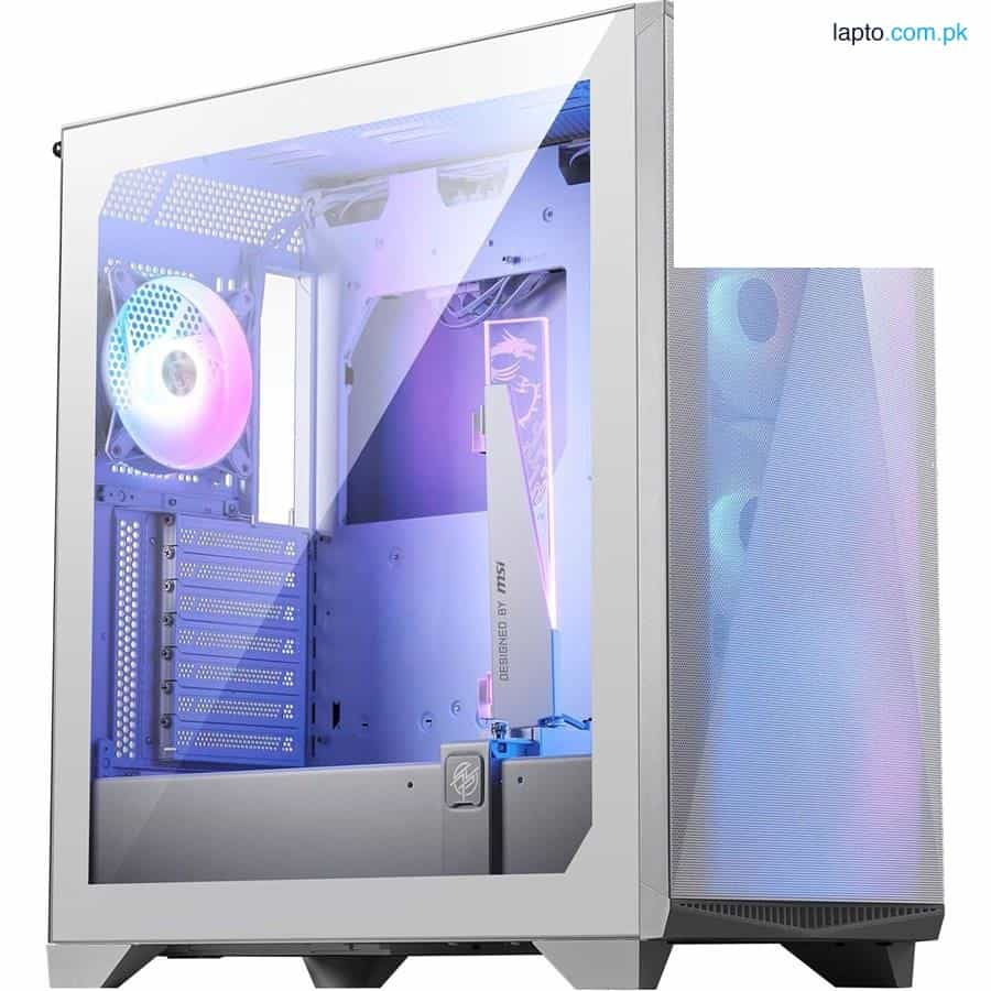 MSI MPG GUNGNIR 300R AIRFLOW WHITE Mid-Tower PC Gaming Case 1