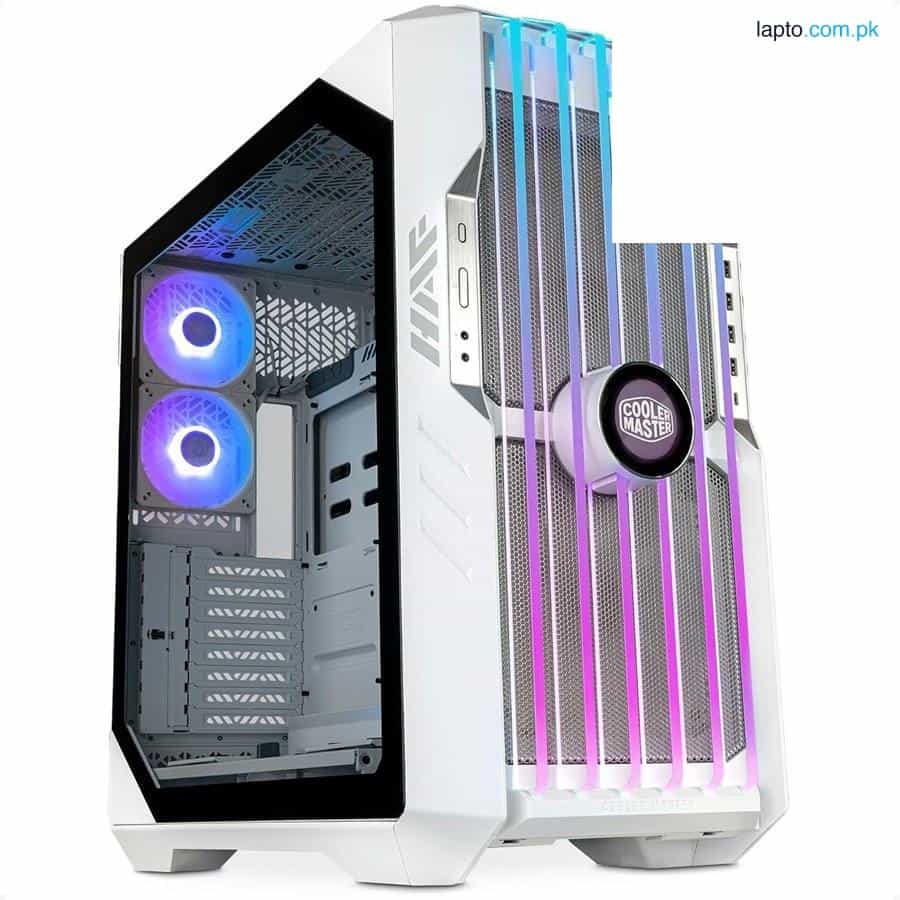 Cooler Master HAF 700 EVO E-ATX Compatible Full Tower PC Case | White | H700E-WGNN-S00 1