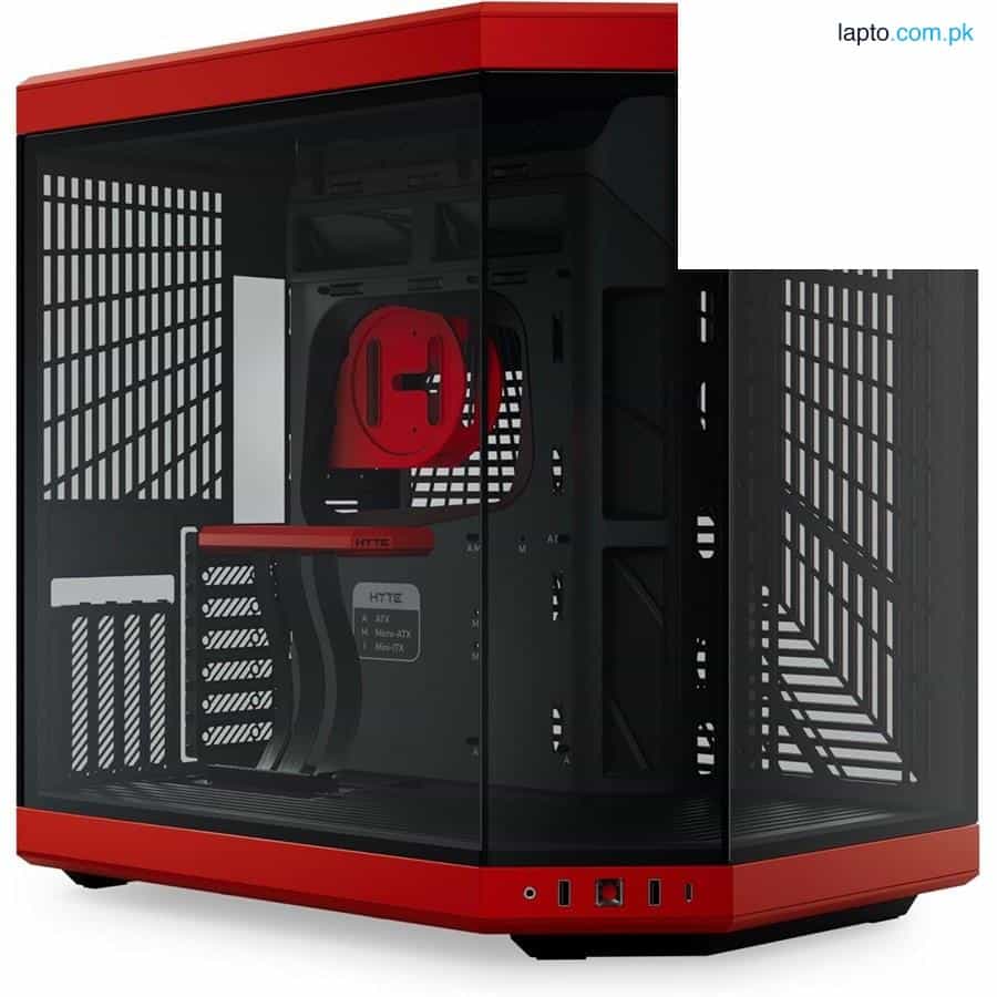 HYTE Y70 Touch Infinite Modern Aesthetic Case - Pitch Black 4