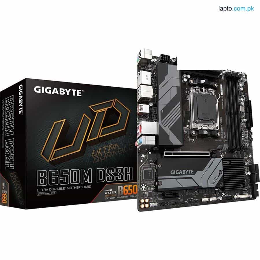 Gigabyte B650M DS3H AMD Socket AM5 Ryzen 7000 Series Motherboard | Rev 1.0 1